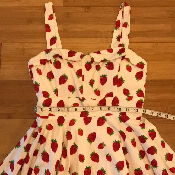 🍓Pin Up Style Swing Dancing Dress - Picture 3 of 6